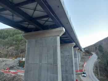 Viadotto “CONTESSA” sulla S.S. 452 nel Comune di Gubbio